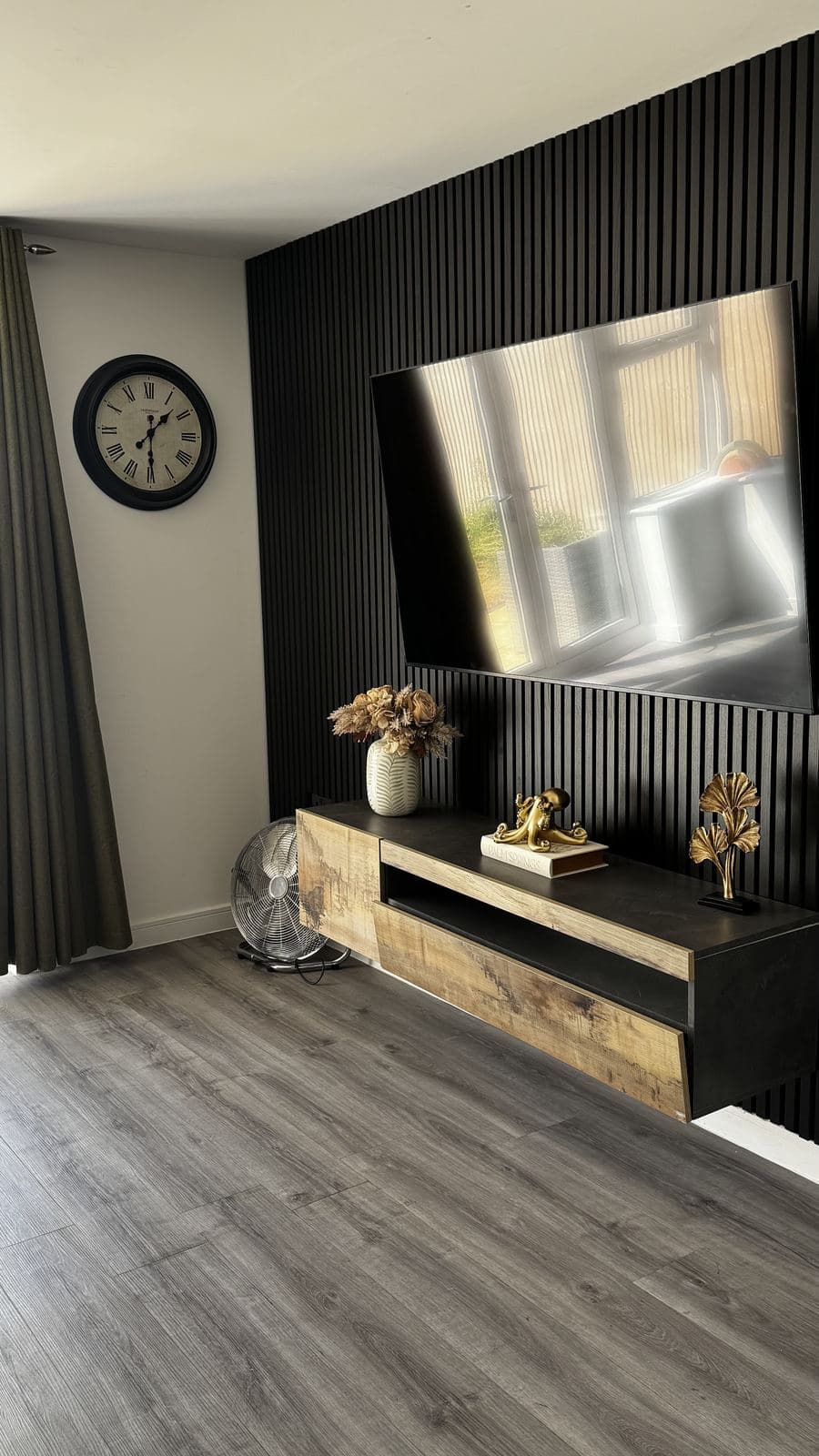 A cleaned living space